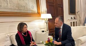 FM Gerapetritis meets with UN Under-Secretary-General for Political and Peacebuilding Affairs DiCarlo