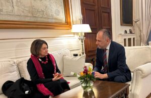 FM Gerapetritis meets with UN Under-Secretary-General for Political and Peacebuilding Affairs DiCarlo