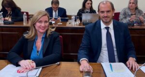 Deputy Foreign Minister Giorgos Kotsiras at the Parliament Committee on Greeks Abroad