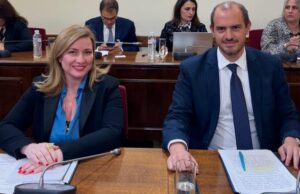 Deputy Foreign Minister Giorgos Kotsiras at the Parliament Committee on Greeks Abroad