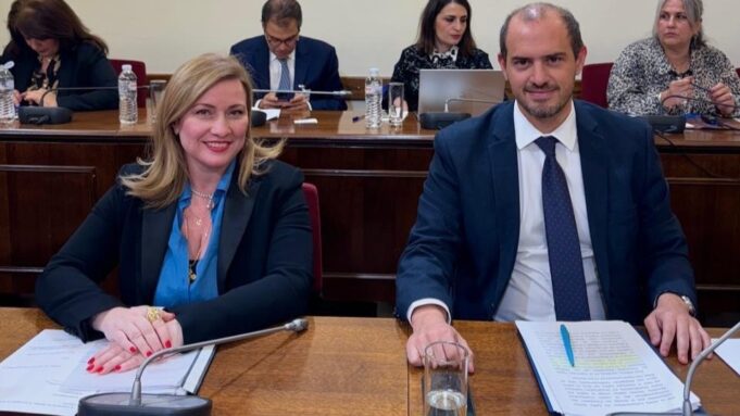 Deputy Foreign Minister Giorgos Kotsiras at the Parliament Committee on Greeks Abroad