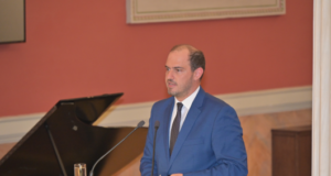 G. Kotsiras addresses Conference on the Modern Greek language teaching at universities abroad