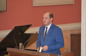 G. Kotsiras addresses Conference on the Modern Greek language teaching at universities abroad