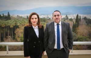 Συνάντηση Όλγας Κεφαλογιάννη με τον Υφυπουργό Τουρισμού της Κυπριακής Δημοκρατίας Κώστα Κουμή