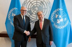 Συνάντηση Θ. Ρουσόπουλου με τον Α. Γκουτέρες στη Νέα Υόρκη