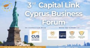 The 3rd Capital Link Cyprus Business Forum in NYC April 4