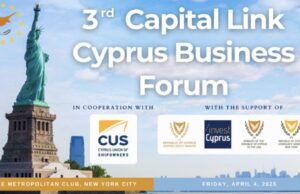 The 3rd Capital Link Cyprus Business Forum in NYC April 4