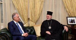 Συνάντηση Αρχιεπισκόπου Ελπιδοφόρου με τον Υπουργό Προστασίας του Πολίτη, Τάκη Θεοδωρικάκο