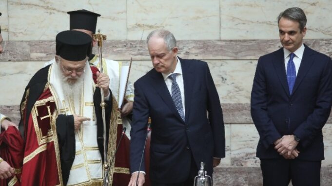 Konstantinos Tassoulas sworn in as President of the Hellenic Republic