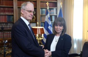 Μήνυμα ενότητας και ομοψυχίας απηύθυνε ο νέος Πρόεδρος της Ελληνικής Δημοκρατίας, Κ. Τασούλας