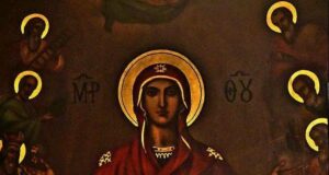 «Ξύπνα, ταράζου, μη φοβού, χαίρε, Παρθένε, χαίρε. Ο Κύριός μου είναι με σε, Ελλάς, ανάστα, χαίρε», Αριστοτέλης Βαλαωρίτης