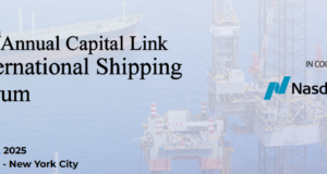 Capital Link Holds 19th Annual International Shipping Forum in NYC, March 31