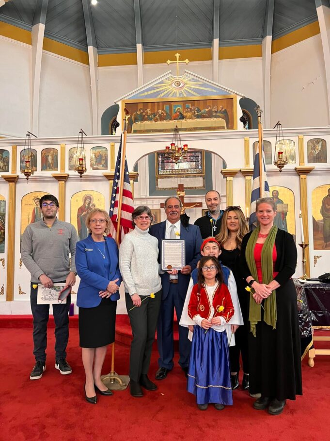 State and Local Officials Join St. Catherine to Honor Greek Independence Day 2022