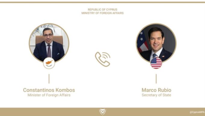 Τηλεφωνική επικοινωνία Μ. Ρούμπιο –Κ. Κόμπου για τις εξελίξεις στο Ιράν και τη Μέση Ανατολή