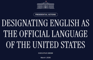 Με διάταγμα Τραμπ τα αγγλικά αναγνωρίζονται ως η επίσημη γλώσσα της χώρας
