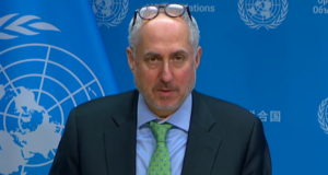 Συνάντηση ΓΓ ΟΗΕ με Τ. Ερχιουρμάν στη Ν. Υόρκη – Συνεχίζει τις επαφές με τους δύο ηγέτες η Ολγκίν, ανακοίνωσε ο Εκπρόσωπος ΟΗΕ