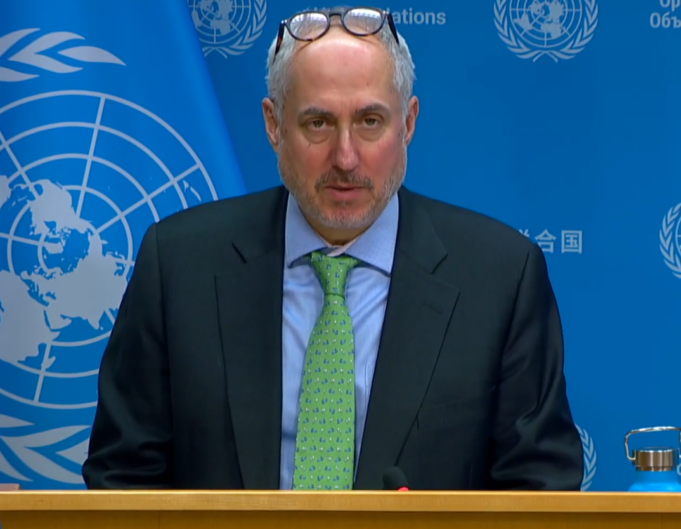 Συνάντηση ΓΓ ΟΗΕ με Τ. Ερχιουρμάν στη Ν. Υόρκη – Συνεχίζει τις επαφές με τους δύο ηγέτες η Ολγκίν, ανακοίνωσε ο Εκπρόσωπος ΟΗΕ