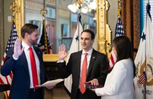Greek-American Michael Kratsios Sworn in by U.S. Vice President JD Vance