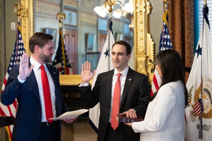 Greek-American Michael Kratsios Sworn in by U.S. Vice President JD Vance