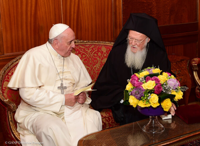 Οικουμενικός Πατριάρχης για Πάπα Φραγκίσκο: Στάθηκε πιστός φίλος, συνοδοιπόρος, γνήσιος φίλος της Ορθοδοξίας