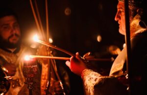 H Ανάσταση του Κυρίου στον Αρχιεπισκοπικό Καθεδρικό Ναό της Αγίας Τριάδας