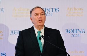 Mike Pompeo to Receive the 2025 Athenagoras Human Rights Award