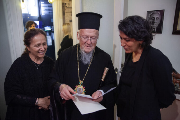 Ecumenical Patriarch Bartholomew visits Hrant Dink Memorial Site and Agos newspaper