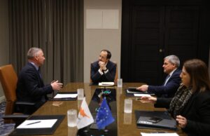 Συνάντηση Νίκου Χριστοδουλίδη με τον αντιπρόεδρο της ExxonMobil στο Τέξας