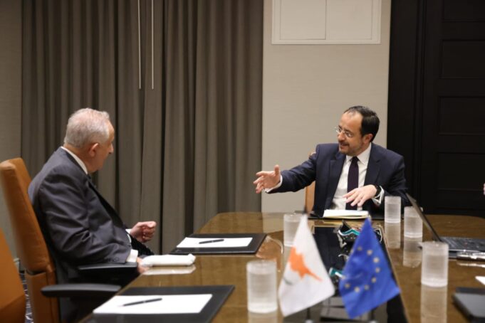 Συνάντηση Προέδρου Χριστοδουλίδη με τον αντιπρόεδρο της NVIDIA