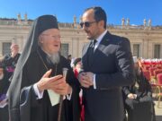 Ο Πρόεδρος Χριστοδουλίδης στην κηδεία του Πάπα Φραγκίσκου