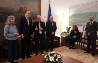 Συνάντηση του Προέδρου της Βουλής των Ελλήνων με αντιπροσωπεία του Κογκρέσου των ΗΠΑ