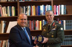 Chief of the Cyprus National Guard Visits AHI HQ
