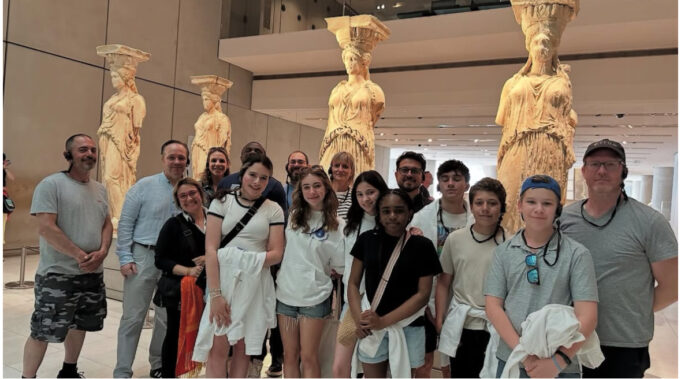 A. Fantis School Students Journey to Greece: A Living Lesson in Faith, History, and Heritage