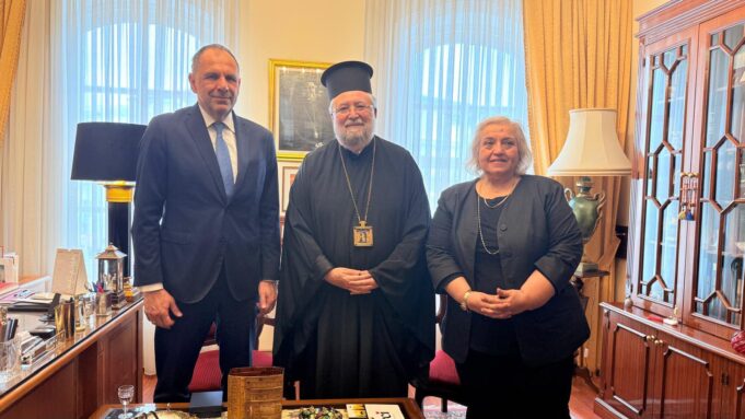 Συνάντηση Γ. Γεραπετρίτη με τον Μητροπολίτη Πριγκηποννήσων Δημήτριο