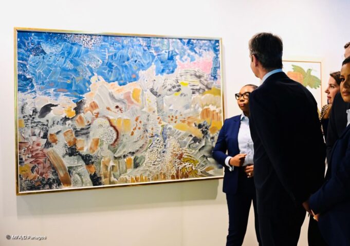 Την έκθεση «Θάλαττα» εγκαινίασε στον ΟΗΕ ο Κυρ. Μητσοτάκης