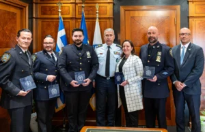 Συνάντηση του Αρχηγού της ΕΛ.ΑΣ. με στελέχη του N.Y.P.D.