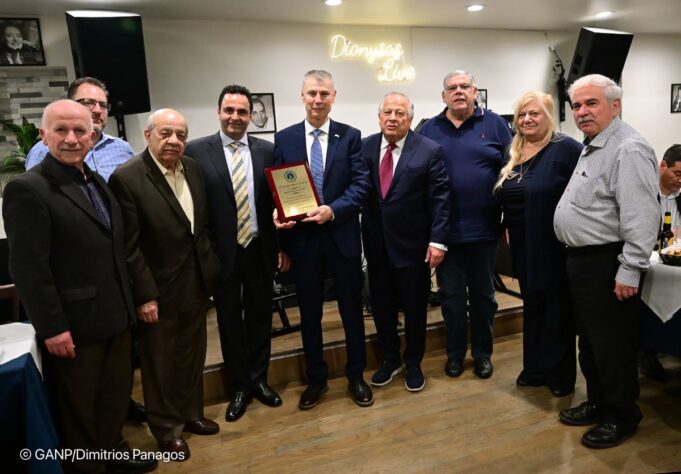 Ο Αρχηγός της Εθνικής Φρουράς στη Νέα Υόρκη