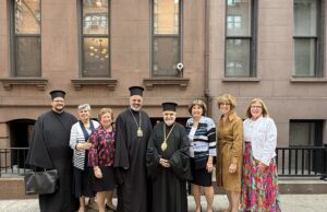 National Philoptochos Welcomes H.E. Metropolitan Apostolos, Geron of Derkon