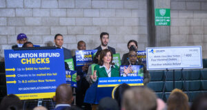 Gov. Hochul Announces Inflation Refund Checks Up to $400 Coming This Fall