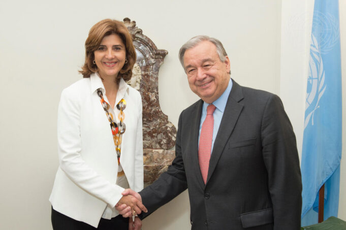 UN Secretary-General Appoints María Angela Holguín Cuéllar of Colombia Personal Envoy on Cyprus
