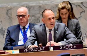 Το Συμβούλιο Ασφαλείας του ΟΗΕ συνεδριάζει υπό την προεδρία Γεραπετρίτη για την Προστασία Αμάχων σε Ένοπλες Συγκρούσεις