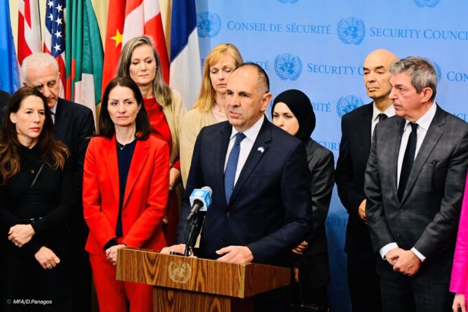 FΜ Gerapetritis at UN: Protecting civilians is not optional, it is a legal obligation under international humanitarian law