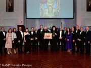 Archdiocesan Cathedral Presents Holy Trinity Award to Archbishop Elpidophoros