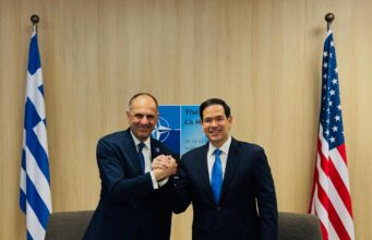 Συνάντηση Γ. Γεραπετρίτη – Μ.Ρούμπιο