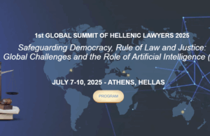 Συνεχίστηκαν για 2η μέρα οι εργασίες της 1ης Οικουμενικής Διάσκεψης Ελλήνων Νομικών