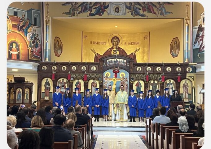 Hellenic School Graduation at St. Thomas in Cherry Hill, NJ