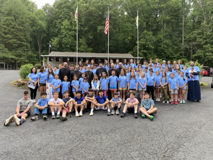Metropolitan Apostolos Visits Camp Good Shepherd