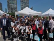 Εντονη η ελληνική παρουσία στο φιλανθρωπικό bazaar του ΟΗΕ