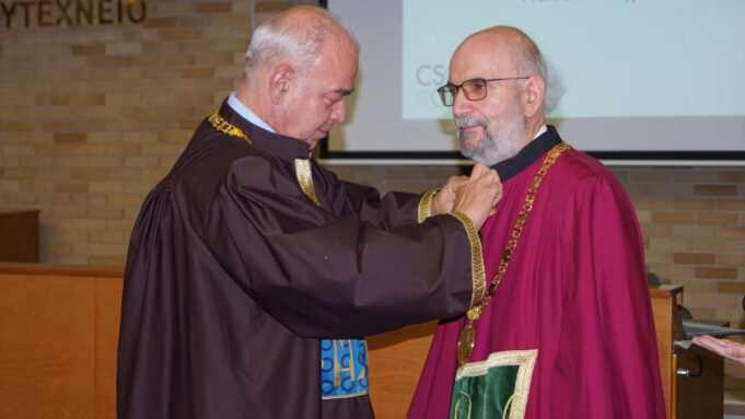 Επίτιμος Διδάκτορας του ΕΜΠ ο δρ Μιχάλης Γιαννακάκης