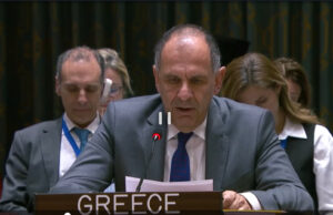 Ο Γ.Γεραπετρίτης σε συνεδρίαση του ΣΑ για την Μέση Ανατολή